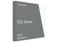 Originele OEM Microsoft SQL Server 2014 Standaard Engelse OPK DVD Online Activering met 64 bits